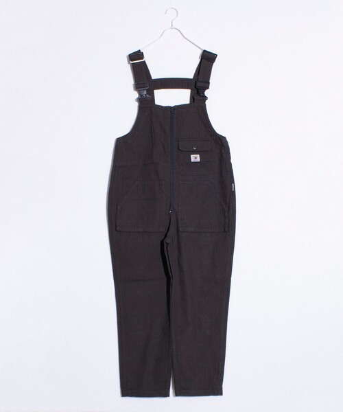 FREDY MAC（フレディーマック）の「【FREDYMAC】別注 ヘリンボーン オーバーオール UNISEX（サロペット/オーバーオール・メンズ・チャコールグレー/アイボリー/キャメル・S/M）」の3枚目の写真