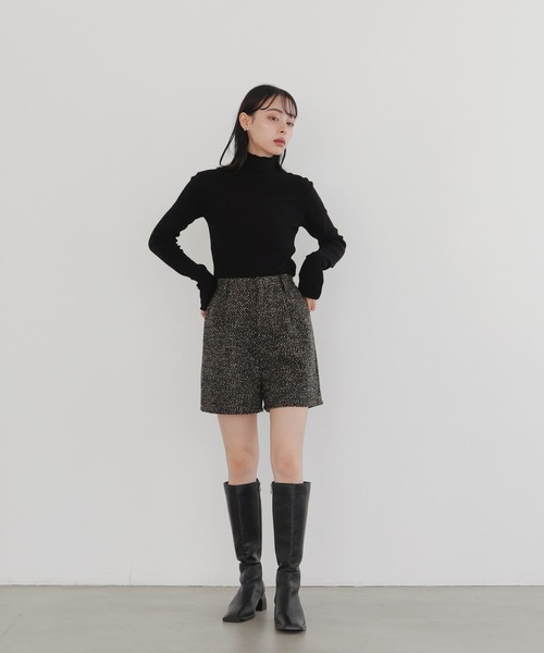 LIAN（リアン）の「ツイードショートパンツ（その他パンツ・レディース・ホワイト×ブラック/ベージュ×ブラック・FREE）」の11枚目の写真