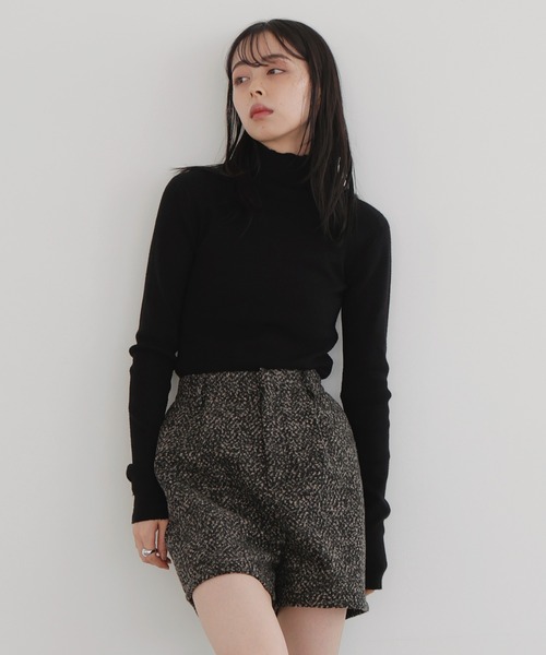 LIAN（リアン）の「ツイードショートパンツ（その他パンツ・レディース・ホワイト×ブラック/ベージュ×ブラック・FREE）」の12枚目の写真