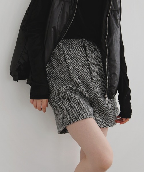 LIAN（リアン）の「ツイードショートパンツ（その他パンツ・レディース・ホワイト×ブラック/ベージュ×ブラック・FREE）」の13枚目の写真