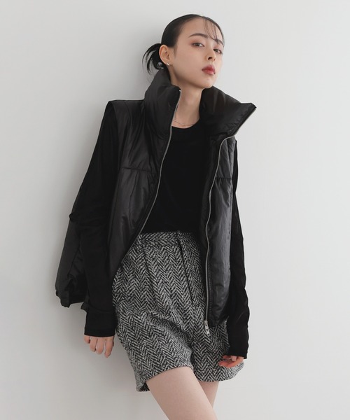 LIAN（リアン）の「ツイードショートパンツ（その他パンツ・レディース・ホワイト×ブラック/ベージュ×ブラック・FREE）」の14枚目の写真