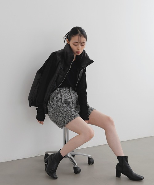 LIAN（リアン）の「ツイードショートパンツ（その他パンツ・レディース・ホワイト×ブラック/ベージュ×ブラック・FREE）」の15枚目の写真