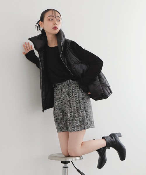 LIAN（リアン）の「ツイードショートパンツ（その他パンツ・レディース・ホワイト×ブラック/ベージュ×ブラック・FREE）」の18枚目の写真