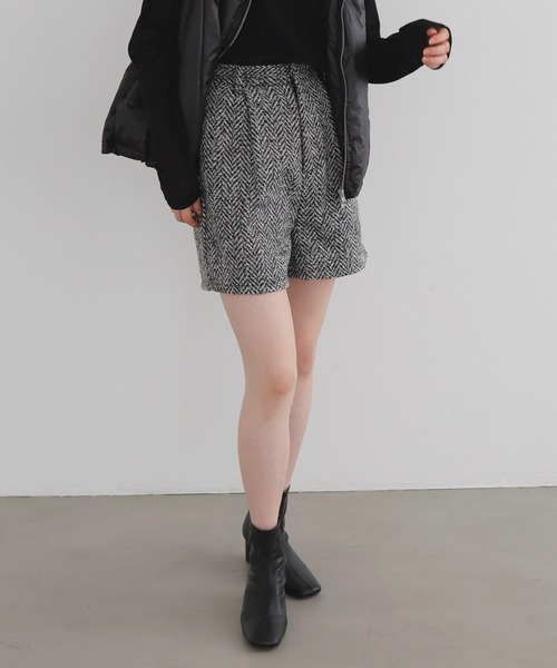 LIAN（リアン）の「ツイードショートパンツ（その他パンツ・レディース・ホワイト×ブラック/ベージュ×ブラック・FREE）」の20枚目の写真