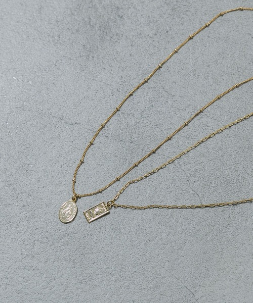 SMELLY(スメリー)の「コイン2セットネックレス(ネックレス・レディース・ゴールド・-)」の8枚目の写真