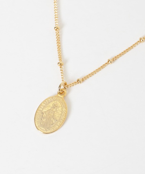 SMELLY(スメリー)の「コイン2セットネックレス(ネックレス・レディース・ゴールド・-)」の10枚目の写真