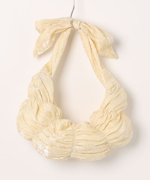 BARRETTA（バレッタ）の「リボンギャザーショルダーバッグ（ショルダーバッグ・レディース・シルバー/イエロー・FREE）」の11枚目の写真