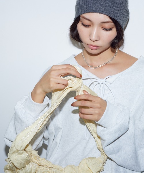 BARRETTA（バレッタ）の「リボンギャザーショルダーバッグ（ショルダーバッグ・レディース・シルバー/イエロー・FREE）」の7枚目の写真