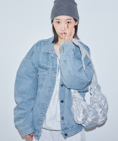 BARRETTA（バレッタ）の「リボンギャザーショルダーバッグ（ショルダーバッグ・レディース・シルバー/イエロー・FREE）」の15枚目の写真