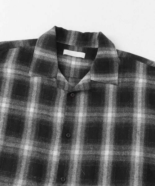 SENSE OF PLACE by URBAN RESEARCH（センスオブプレイスバイアーバンリサーチ）の「オンブレーチェックシャツ（シャツ/ブラウス・メンズ・イエロー/ブルー/ブラック・LARGE/MEDIUM）」の13枚目の写真