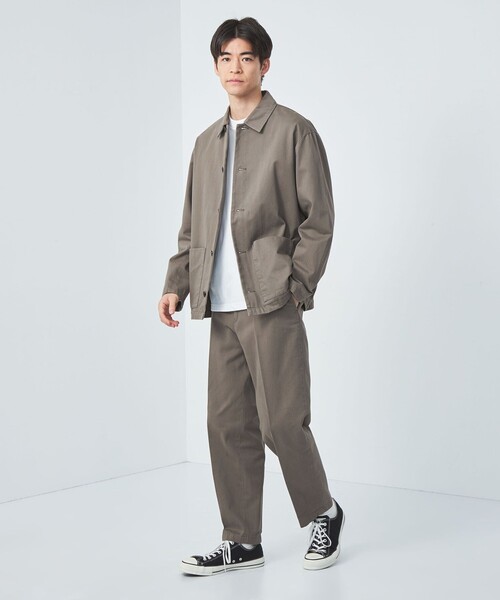 ☆【 】☆CKJ テーパードユーティリティパンツ☆ バギーサテン ワイド テーパード ユーティリティパンツ イージー