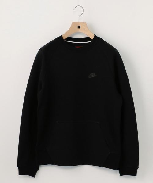 NIKE SPORTSWEAR(ナイキスポーツウェアー)の「NIKE: 『TEC FLEECE CREW』(スウェット・メンズ・ブラック/グレー/グレー系その他・SMALL/LARGE/MEDIUM)」の1枚目の写真