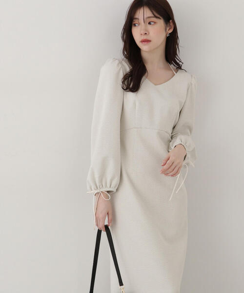 カッティングドレープワンピース　※購入前にコメントください PROPORTION BODY DRESSING（プロポーションボディドレッシング