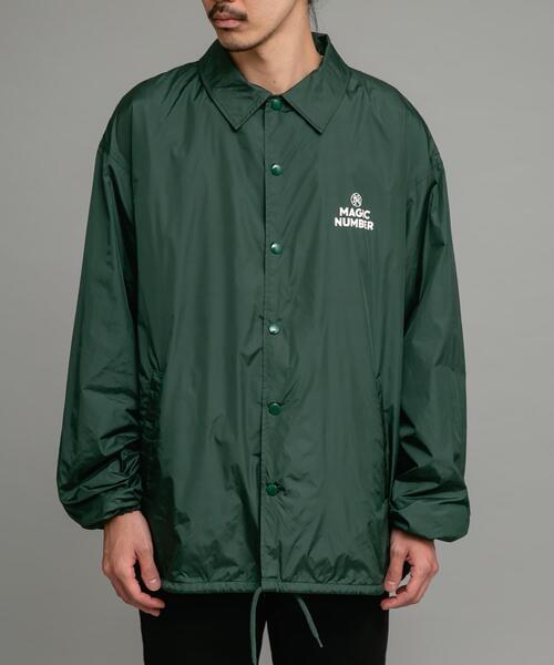 MAGIC NUMBER（マジック ナンバー）の「MAGIC NUMBER　SEEYOUINTHEWATER COACH JACKET（ナイロンジャケット・メンズ・バーガンディー/グリーン系その他/ブラック・MEDIUM/LARGE/X-LARGE）」の19枚目の写真