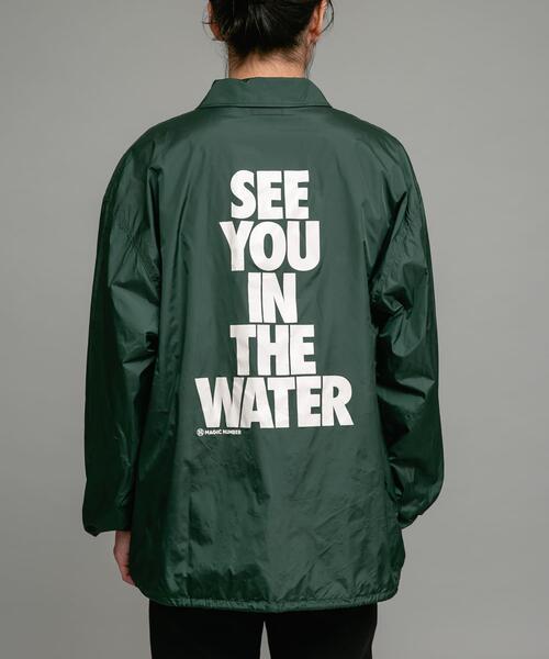 MAGIC NUMBER（マジック ナンバー）の「MAGIC NUMBER　SEEYOUINTHEWATER COACH JACKET（ナイロンジャケット・メンズ・バーガンディー/グリーン系その他/ブラック・MEDIUM/LARGE/X-LARGE）」の21枚目の写真