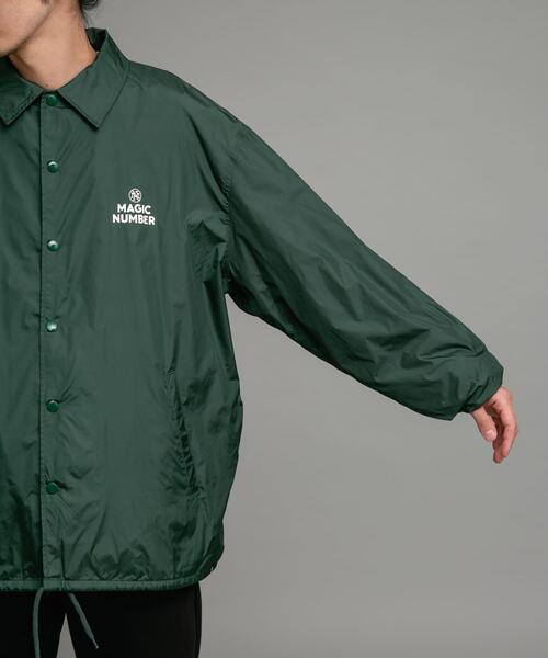 MAGIC NUMBER（マジック ナンバー）の「MAGIC NUMBER　SEEYOUINTHEWATER COACH JACKET（ナイロンジャケット・メンズ・バーガンディー/グリーン系その他/ブラック・MEDIUM/LARGE/X-LARGE）」の22枚目の写真