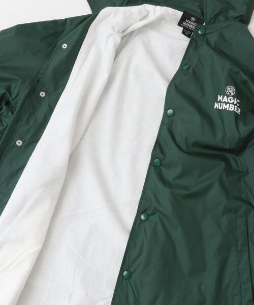 MAGIC NUMBER(マジック ナンバー)の「MAGIC NUMBER SEEYOUINTHEWATER COACH JACKET(ナイロンジャケット・メンズ・バーガンディー/グリーン系その他/ブラック・MEDIUM/LARGE/X-LARGE)」の11枚目の写真