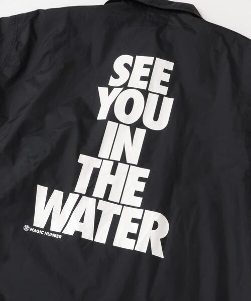 MAGIC NUMBER(マジック ナンバー)の「MAGIC NUMBER SEEYOUINTHEWATER COACH JACKET(ナイロンジャケット・メンズ・バーガンディー/グリーン系その他/ブラック・MEDIUM/LARGE/X-LARGE)」の18枚目の写真