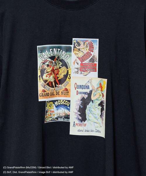 CRAFT STANDARD BOUTIQUE（クラフトスタンダードブティック）の「【ユニセックス】ジュール・シェレ/ ロンTEE（Tシャツ/カットソー・レディース・オフホワイト/ブラック・XL/L/M）」の16枚目の写真