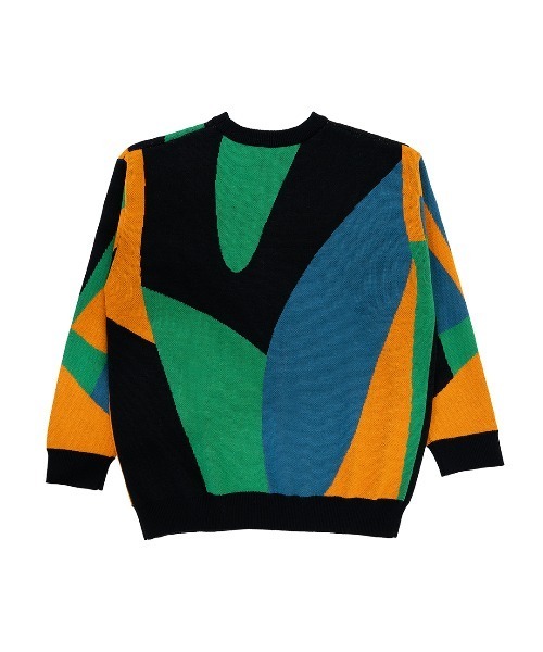 ZOZO（ゾゾ）の「会長＆専務×ZOZOTOWN　ジャガードニット（ニット/セーター・レディース・マルチ・M/L/XL）」の4枚目の写真