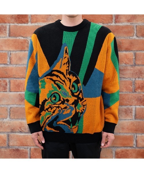 ZOZO（ゾゾ）の「会長＆専務×ZOZOTOWN　ジャガードニット（ニット/セーター・レディース・マルチ・M/L/XL）」の9枚目の写真