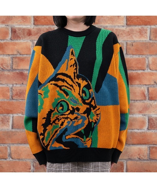 ZOZO（ゾゾ）の「会長＆専務×ZOZOTOWN　ジャガードニット（ニット/セーター・レディース・マルチ・M/L/XL）」の7枚目の写真