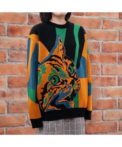 ZOZO（ゾゾ）の「会長＆専務×ZOZOTOWN　ジャガードニット（ニット/セーター・レディース・マルチ・M/L/XL）」の8枚目の写真