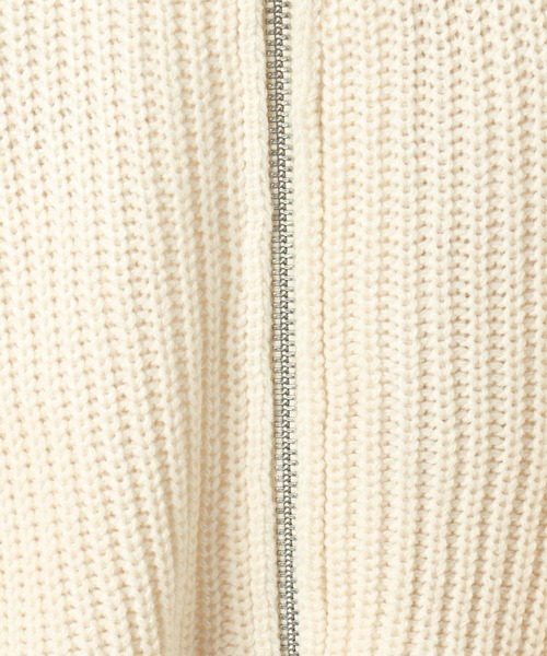 セール】洗えるダブルZIPニット/152632（ニット/セーター）｜GLOBAL
