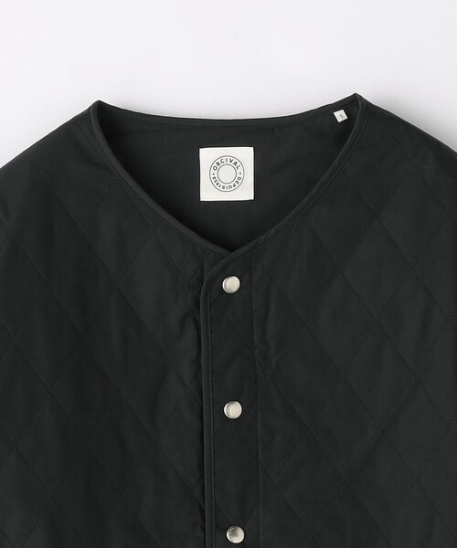 ORCIVAL（オーシバル）の「＜ORCIVAL＞キルティング ブルゾン（ブルゾン・レディース・ダークグレー/ネイビー・1）」の13枚目の写真