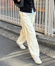 fredy emue | コーデュロイ イージーカーブパンツ(その他パンツ)