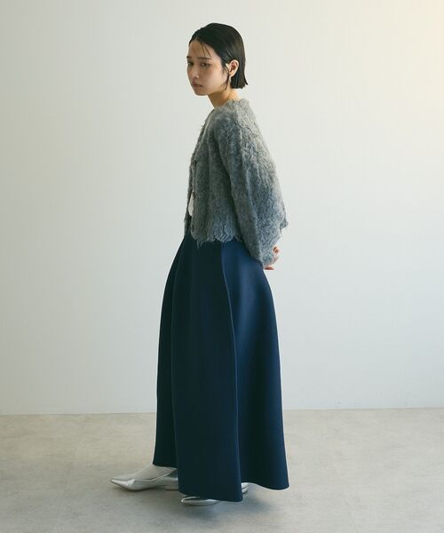 armonia(アルモニーア)の「armonia.シャギーショートカーディガン(カーディガン/ボレロ・レディース・ベージュ/グレー/ブルー・FREE)」の11枚目の写真