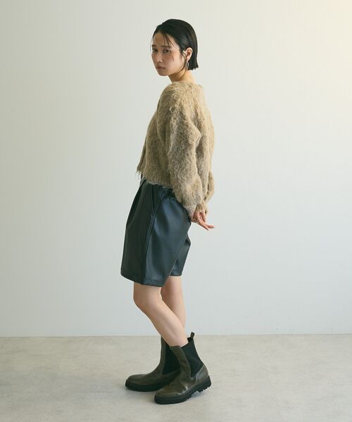 armonia(アルモニーア)の「armonia.シャギーショートカーディガン(カーディガン/ボレロ・レディース・ベージュ/グレー/ブルー・FREE)」の17枚目の写真