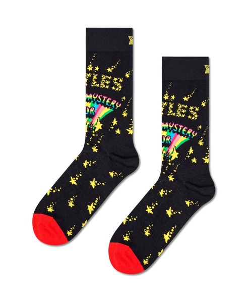 Happy Socks（ハッピーソックス）の「《HAPPY SOCKS》Beatles Limited sock（ソックス/靴下・レディース・ブルー/ブラック系その他/ブルー系その他/ブラック系その他2/ネイビー系/レッド/ホワイト/ブラック/ネイビー・SMALL/MEDIUM）」の4枚目の写真