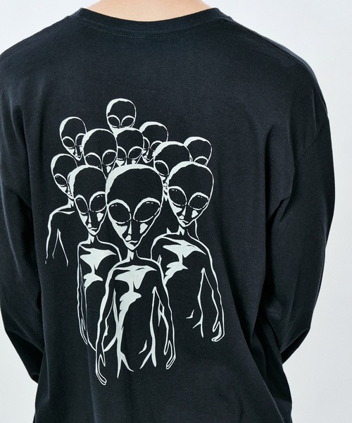 M TO R(ムウトアール)の「【COTTON EXPRESSIONS】SCIENCE Luminous LONG/S TEE(Tシャツ/カットソー・レディース・ブラック/ブラック系その他・L/M/XL)」の11枚目の写真