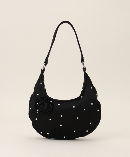  of Hai Edith Bag/ベルベット ショルダーバッグ 韓国 韓国ブランド☆Hai☆ ハイ/Edith Bag ベルベット バッグ =4色