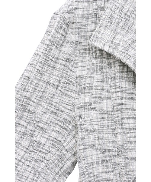 TORNADO MART（トルネードマート）の「TORNADO MART∴ライトニングクレープラッセルジャケット（その他アウター・メンズ・グレー/ブルー系2/アイボリー・M/L/LL/XXL）」の10枚目の写真