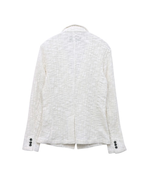 TORNADO MART（トルネードマート）の「TORNADO MART∴ライトニングクレープラッセルジャケット（その他アウター・メンズ・グレー/ブルー系2/アイボリー・M/L/LL/XXL）」の4枚目の写真