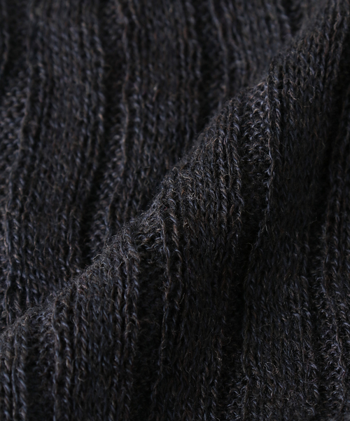 JOURNAL STANDARD LUXE（ジャーナルスタンダード　ラックス）の「LOOSE RIB オーバーニーSOCKS（ソックス/靴下・レディース・ベージュ/ブラウン/チャコールグレー/グレー/ブラック・FREE）」の19枚目の写真