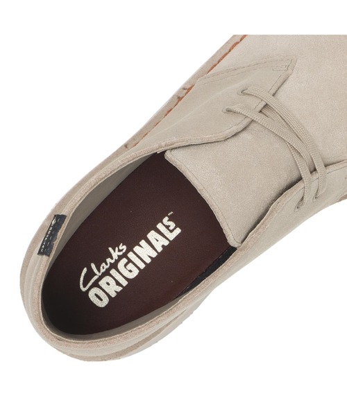Clarks(クラークス)の「DESERT BOOT GTX 26177858(モカシン/デッキシューズ・メンズ・ベージュ・9/8h/8/7h/7/6h/6)」の12枚目の写真