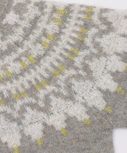 チチカカ（チチカカ）の「求心ニットプルオーバー（ニット/セーター・レディース・ベージュ/ブラック/ダークブラウン・FREE）」の16枚目の写真