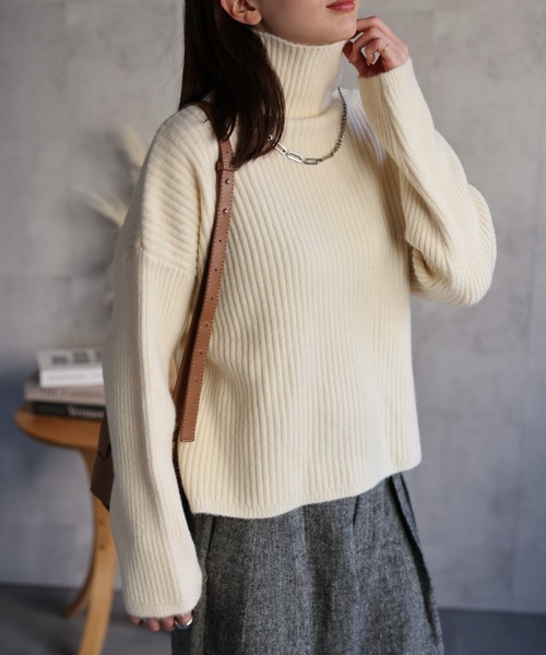 model：162cm 着用サイズ：F