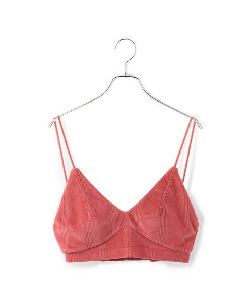 MILLER（ミラー）の「【Miller】VIS別注モデルベロアルームブラ【洗える】（キャミソール・レディース・レッド系その他/ライトグレー/オフホワイト・FREE）」の16枚目の写真