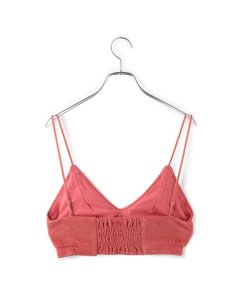 MILLER（ミラー）の「【Miller】VIS別注モデルベロアルームブラ【洗える】（キャミソール・レディース・レッド系その他/ライトグレー/オフホワイト・FREE）」の17枚目の写真