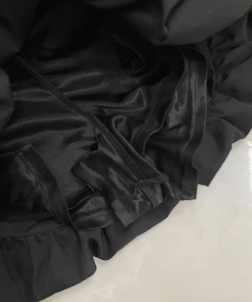 M y u(ミュー)の「バルーンスコート(スカート・レディース・ブラック・ML/SM)」の10枚目の写真