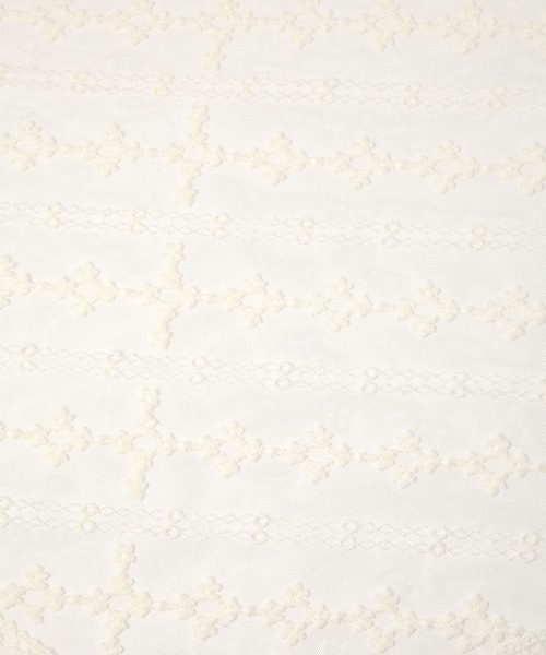 LOWRYS FARM（ローリーズファーム）の「サンカクスカーフ　 253634（バンダナ/スカーフ・レディース・その他1/ホワイト・FREE）」の7枚目の写真