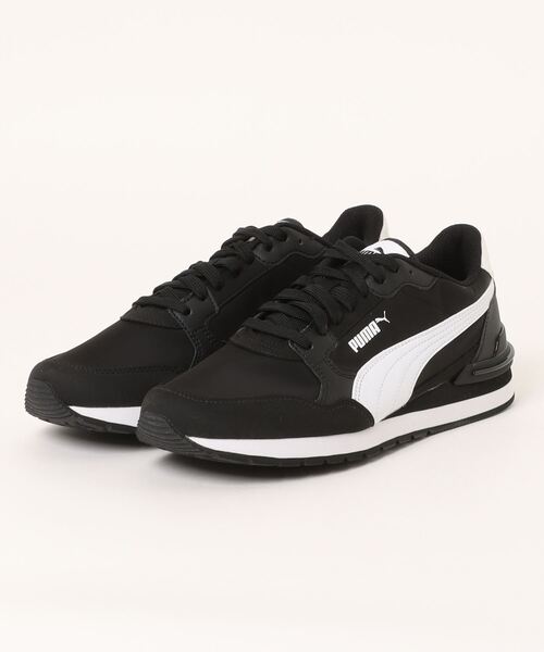 PUMA(プーマ)の「PUMA プーマ ST RUNNER V4 NL【軽量】メンズスニーカー(STランナーV4NL) 399069 01(スニーカー・メンズ・ブラック×ホワイト/ホワイト系その他/ホワイト×ブラック・25.5cm/26.0cm/26.5cm/27.0cm/27.5cm/28.0cm)」の3枚目の写真