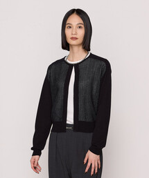 COMME CA | ラメタック カーディガン(カーディガン/ボレロ)