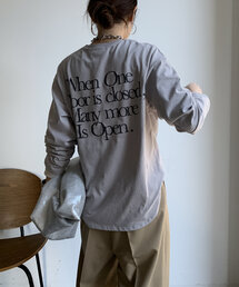 【WEB限定】バックロゴTEE