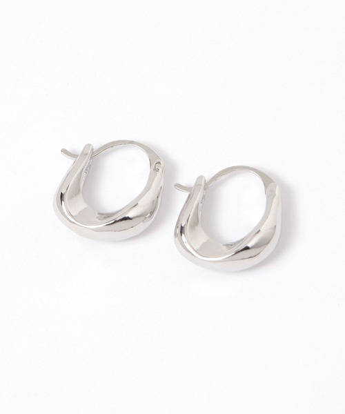 mysty woman(ミスティウーマン)の「プチフープピアス 322956(ピアス(両耳用)・レディース・ゴールド/シルバー・FREE)」の9枚目の写真