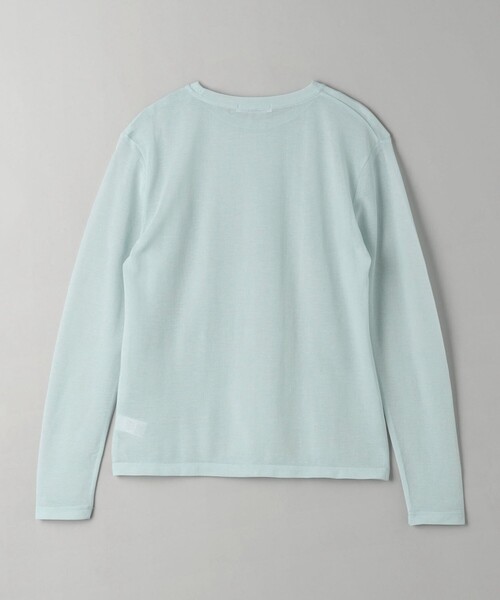 BEAUTY&YOUTH UNITED ARROWS（ビューティーアンドユースユナイテッドアローズ）の「カノコシアー ロングスリーブ Tシャツ（Tシャツ/カットソー・レディース・ダークグレー/オフホワイト/ブラック/ライトブルー・FREE）」の11枚目の写真